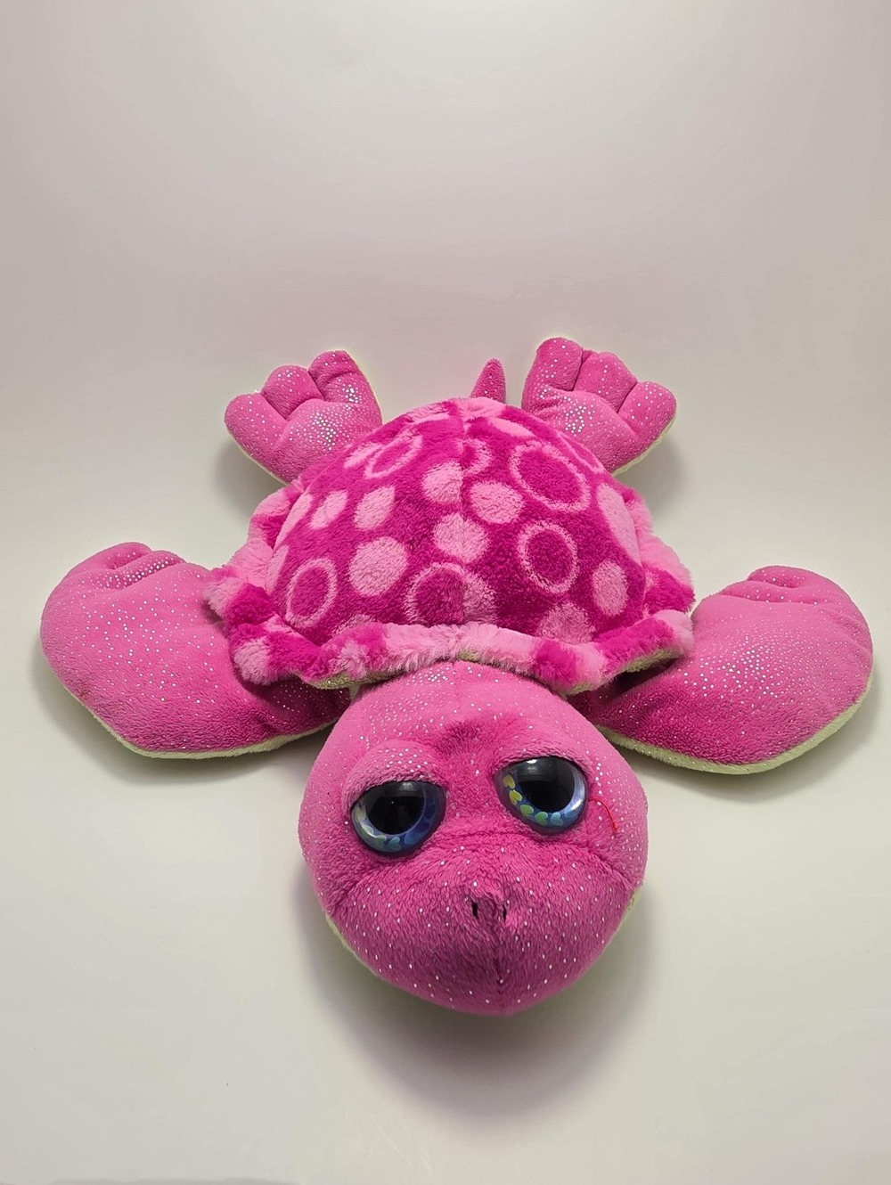 Wild Republic Sweet and Sassy Pink Seal Turtle Plush Stuffed Animal (12 inch)
